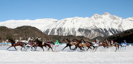 Course de chevaux à St-Moritz