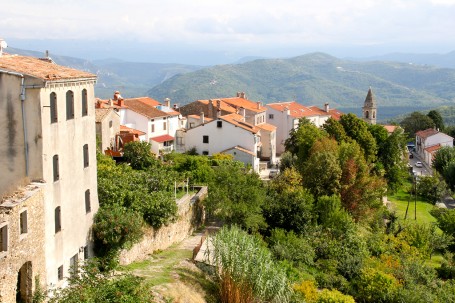 Le village de Motovun, Istrie