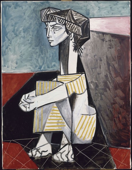 Jacqueline aux mains croisees, Picasso