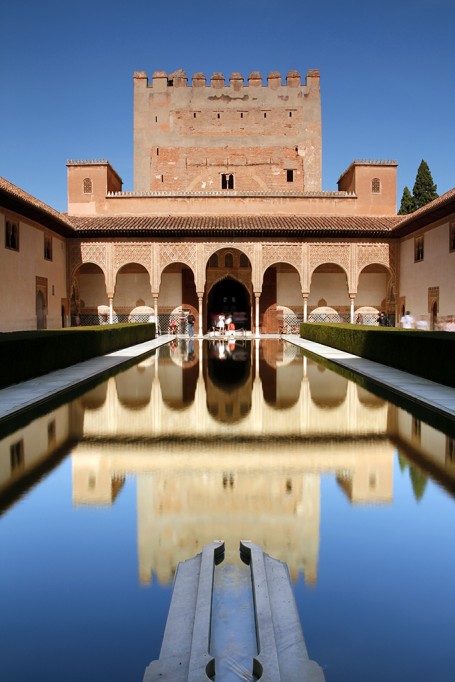 Granada, Alhambra, Patio de Comares o de los Arrayanes