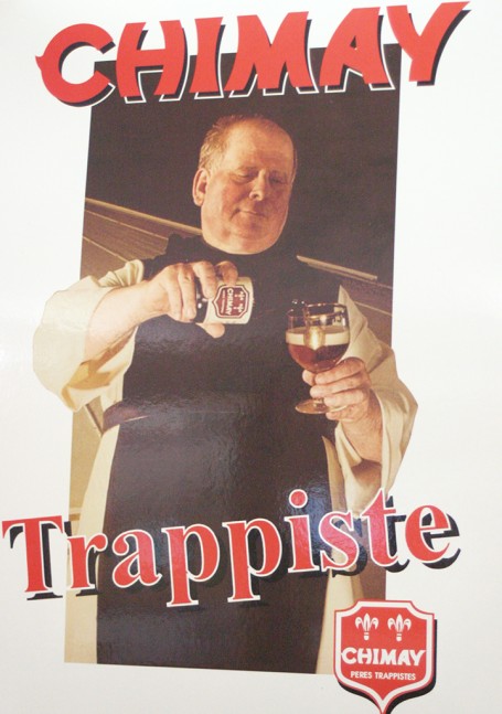 Publicité pour la biere Chimay