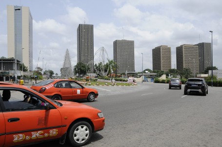 quartier moderne d'Abidjan