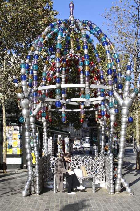 Paris, métro Palais Royal, Othoniel