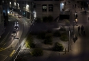 Lausanne, Flon, nuit