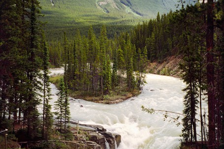 Du haut des grands massifs canadiens